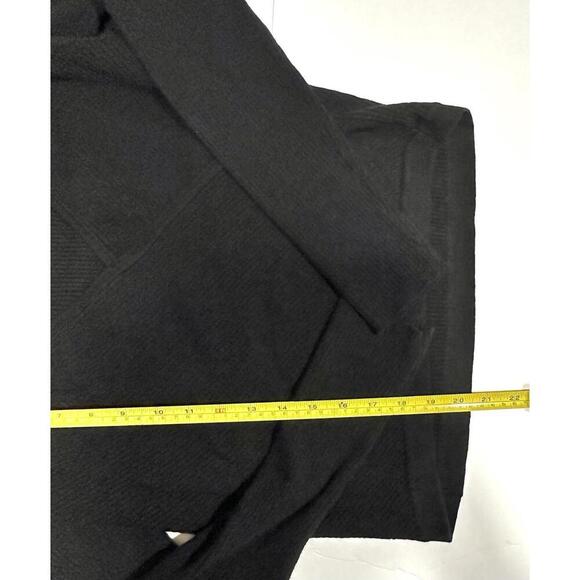 DKNY Jean Jeans Women Black Cropped Pullover Sweater Size  L - Preowned - Picture 5 of 5